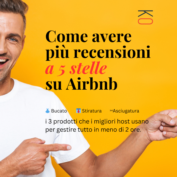 Come avere più recensioni a 5 stelle su Airbnb