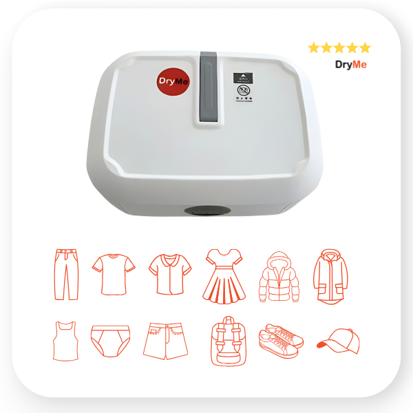DryMe™ – Asciugatrice Compatta per Biancheria, Veloce e Salvaspazio